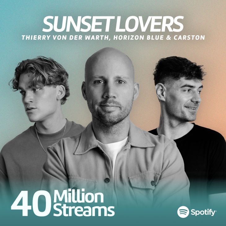 'Sunset Lovers' hit 40 million streams!