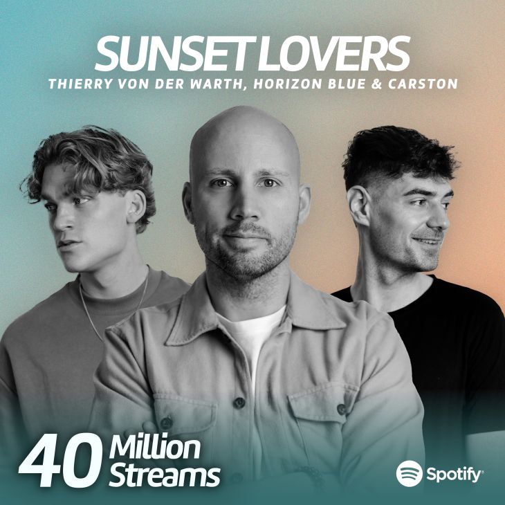 'Sunset Lovers' hit 40 million streams!