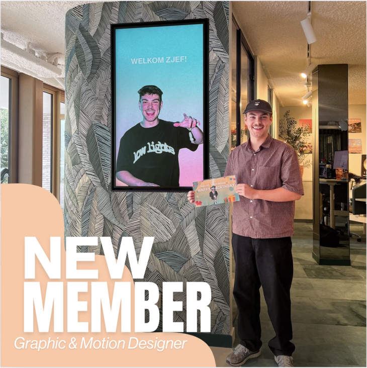 A warm welcome to our new member Zjef!