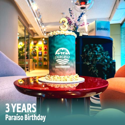 Celebrating 3 years of Paraíso!